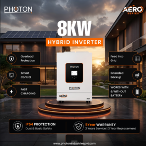 Photon IP 54 8KW Hybrid Inverter