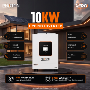 Photon IP 54 10KW Hybrid Inverter